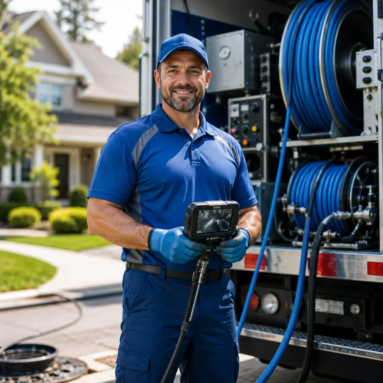 Local outdoor drain cleaning specialists in Tarlton, OH